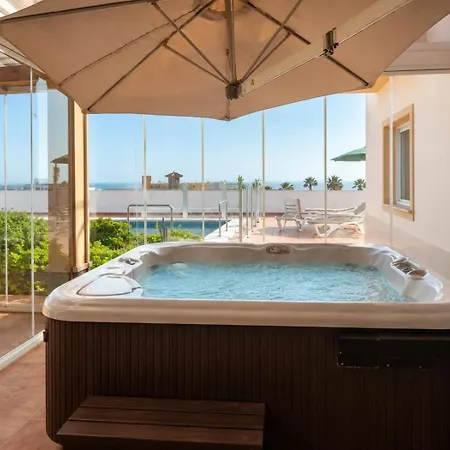 וילה Evita Private Pool, Jacuzzi & Sea Views *